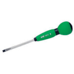 トラスコ中山 KTC グリップドライバー ソフトラウンドドライバ 刃先6マイナス 軸長150mm(ご注文単位1本)【直送品】