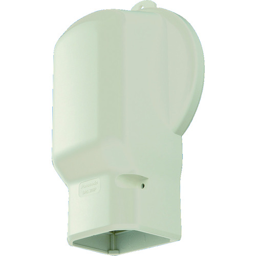 トラスコ中山 Panasonic 壁面取出しカバーPタイプ アイボリー 828-9398(ご注文単位1個)【直送品】