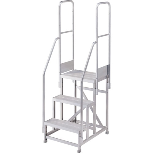 トラスコ中山 ハセガワ 両側手摺 DB2.0-T4/5W110(17117)（ご注文単位1セット）【直送品】