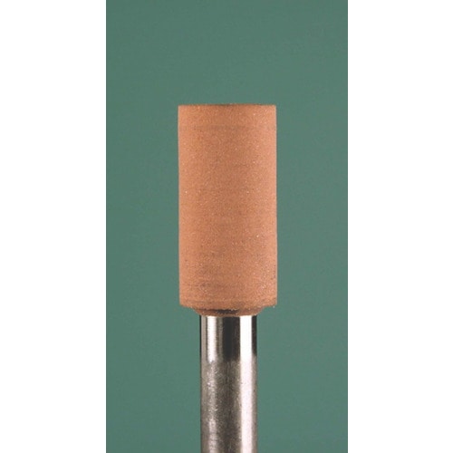 トラスコ中山 ミニモ 研磨用ゴム砥石 WA ハード#220 φ10 (5本入)(ご注文単位1袋)【直送品】