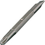トラスコ中山 KTC ラチェットドライバ ビット(クロスNo.2Xマイナス6mm)(ご注文単位1個)【直送品】