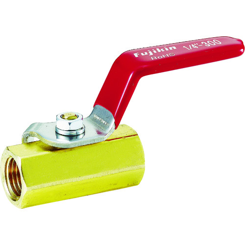 トラスコ中山 フジキン 黄銅製1.96MPaミニボール弁20A(3/4)(ご注文単位1個)【直送品】