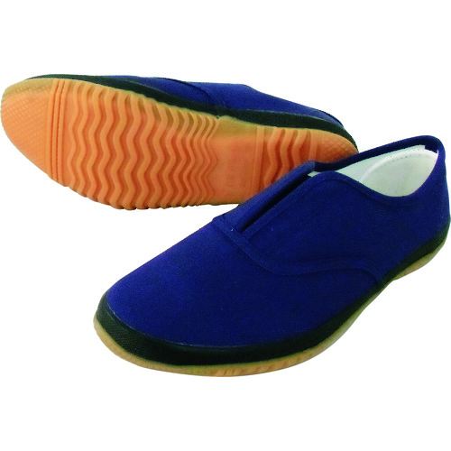 トラスコ中山 喜多 くつたろう ネイビー 28.0(ご注文単位1足)【直送品】