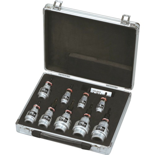 トラスコ中山 タジマ CV線ストリッパー ムキソケ アジャスター式 9種セット(ご注文単位1セット)【直送品】