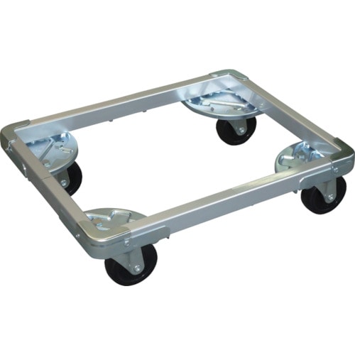 トラスコ中山 オーエム ドーリーDLF型 縦300~400X横650~750X75φ(ご注文単位1台)【直送品】