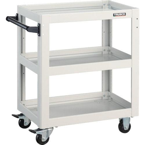 トラスコ中山 TRUSCO ツールワゴン ドルフィン 600X400 ホワイト 454-7713(ご注文単位1台)【直送品】