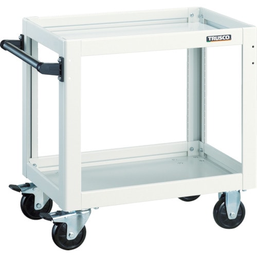 トラスコ中山 TRUSCO ツールワゴン ドルフィン 750X500 ヤンググリーン 454-8302(ご注文単位1台)【直送品】