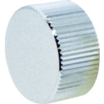 トラスコ中山 TRUSCO 装飾ナット 縦目ローレット M6 P1.0 Φ12 1個入(ご注文単位1個)【直送品】