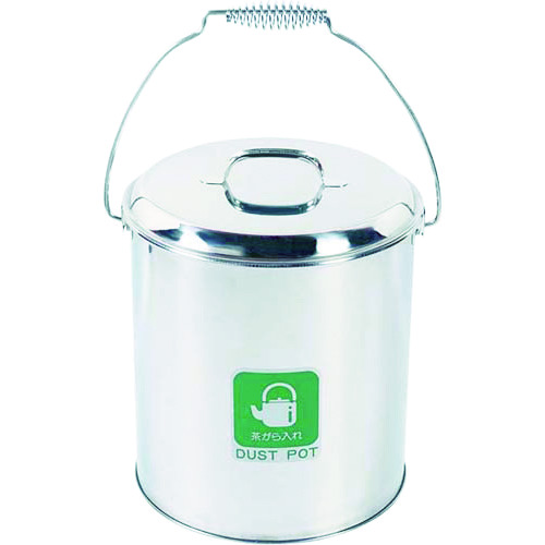 トラスコ中山 コンドル 屋内用屑入れ(衛生容器) ダストポットST-15 内容器付(ご注文単位1個)【直送品】