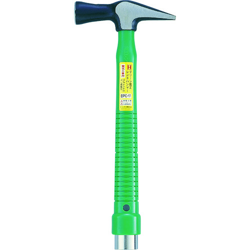 >トラスコ中山 OH グリーン 電工レンチハンマー(PC樹脂柄)先切(ご注文単位1本)【直送品】