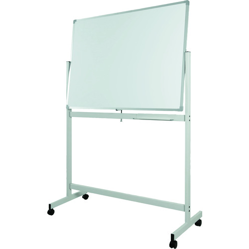 トラスコ中山 WRITEBEST 回転ボード両面 白×白 600×900(ご注文単位1台)【直送品】