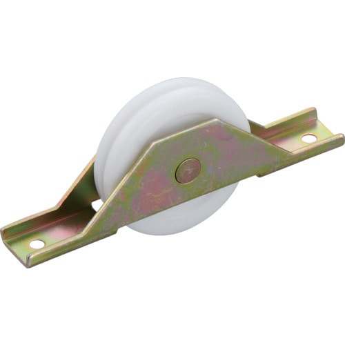 トラスコ中山 ヨコヅナ 鉄枠Uステンレール用BRG入LP戸車プラス 45mm 平(ご注文単位1個)【直送品】