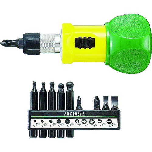 トラスコ中山 エンジニア ラチェットスタビーセット(ご注文単位1セット)【直送品】