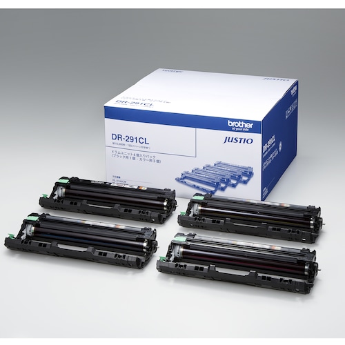 トラスコ中山 ブラザー ドラムユニット DR-291CL 4色セット(ご注文単位1個)【直送品】