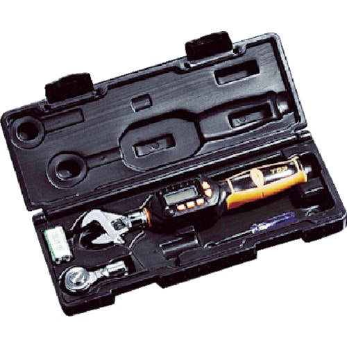 トラスコ中山 TOP モンキ形/ラチェット形 デジタルトルクレンチセット 調整範囲12～60N・m（ご注文単位1個）【直送品】