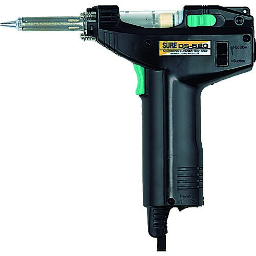 トラスコ中山 SURE ハンダ吸取器 電動タイプ(ご注文単位1セット)【直送品】