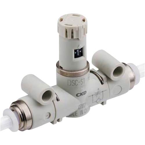 トラスコ中山 CKD ダイヤル付スピードコントローラ インラインタイプ 249-7140(ご注文単位1個)【直送品】