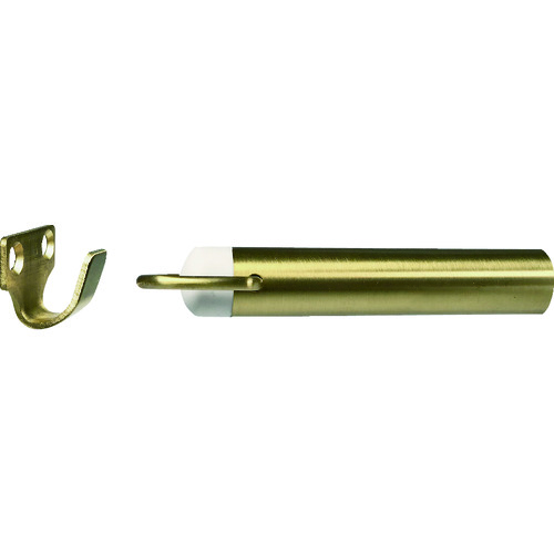 トラスコ中山 TRUSCO 扉用戸当り アオリ止め付 50 サテンゴールド（ご注文単位1個）【直送品】