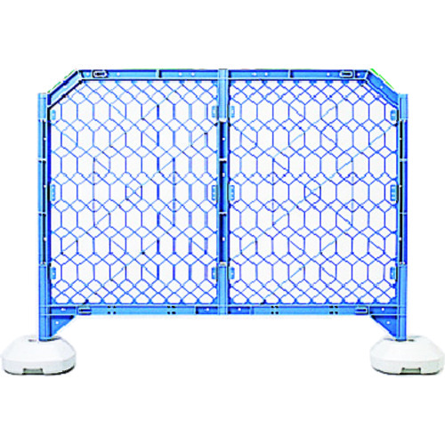 トラスコ中山 DIC ディックSPフェンス 1500×1200 青(ご注文単位4台)【直送品】