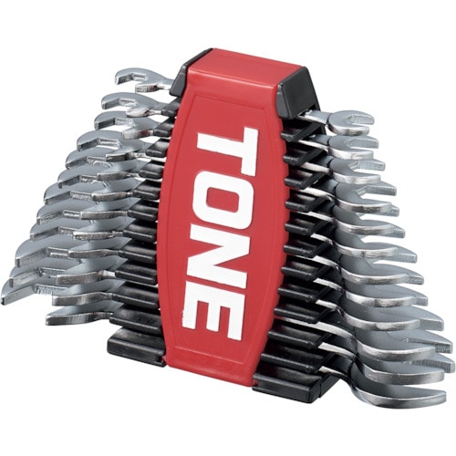 トラスコ中山 TONE 薄形スパナセット（ご注文単位1セット）【直送品】