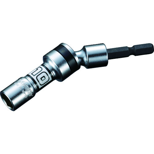 トラスコ中山 エビ ユニバーサルソケット“ストロック” 6角 対辺10mm(ご注文単位1個)【直送品】