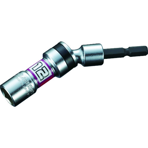 トラスコ中山 エビ ユニバーサルソケット“ストロック” 6角 対辺12mm(ご注文単位1個)【直送品】