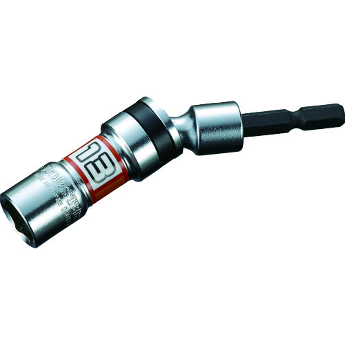 トラスコ中山 エビ ユニバーサルソケット“ストロック” 6角 対辺13mm(ご注文単位1個)【直送品】