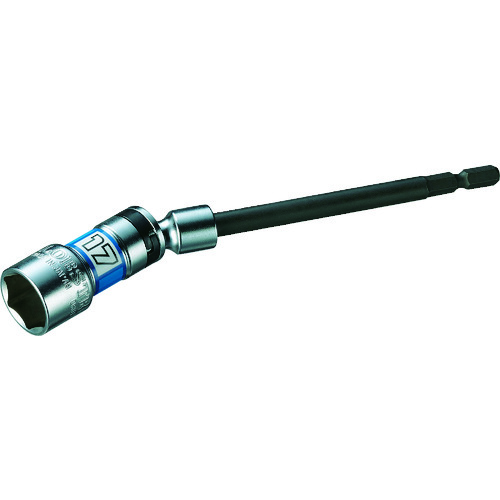 トラスコ中山 エビ ユニバーサルロングソケット“ストロック” 6角 対辺17mm(ご注文単位1個)【直送品】