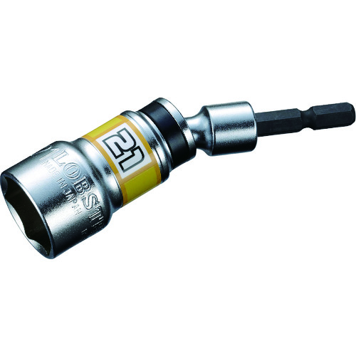 トラスコ中山 エビ ユニバーサルソケット“ストロック” 6角 対辺21mm(ご注文単位1個)【直送品】