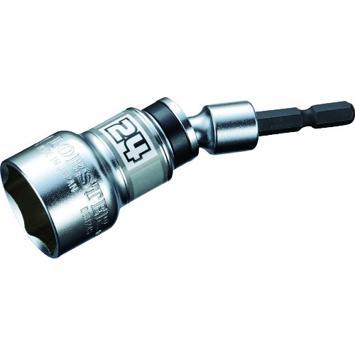 トラスコ中山 エビ ユニバーサルソケット“ストロック” 6角 対辺24mm(ご注文単位1個)【直送品】