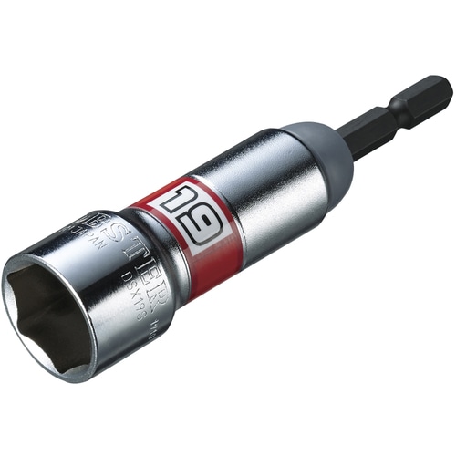 トラスコ中山 エビ ストロック スタンダードソケット 高耐久タイプ 6角 対辺19mm(ご注文単位1個)【直送品】