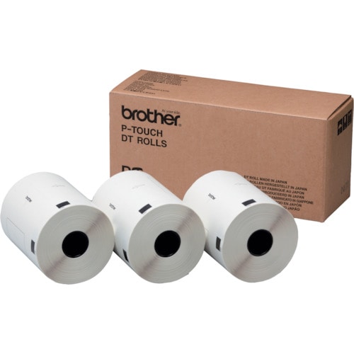 トラスコ中山 ブラザー DTロール(QL-1115NWB専用)幅102mm×長さ51mm(ご注文単位1箱)【直送品】