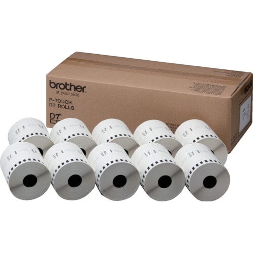 トラスコ中山 ブラザー DTロール(QL-1115NWB専用)幅90mm無定長(ご注文単位1箱)【直送品】