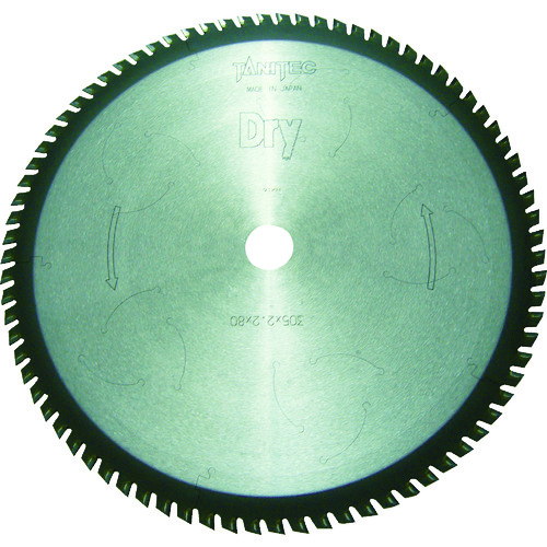 トラスコ中山 タニ ドライチップソー SUS用チップソー 305x2.2x25.4Hx80Z(ご注文単位1枚)【直送品】