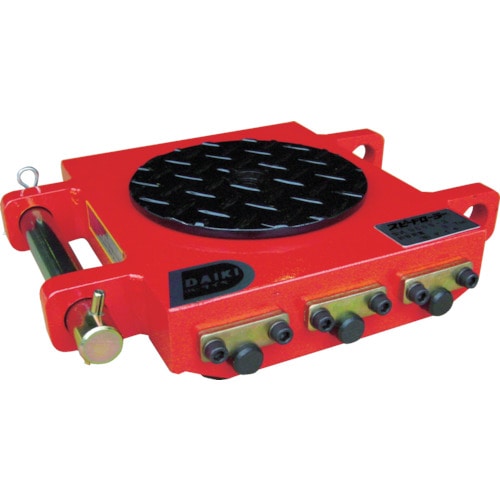 トラスコ中山 ダイキ スピードローラー超低床型ウレタン車輪5ton(ご注文単位1台)【直送品】