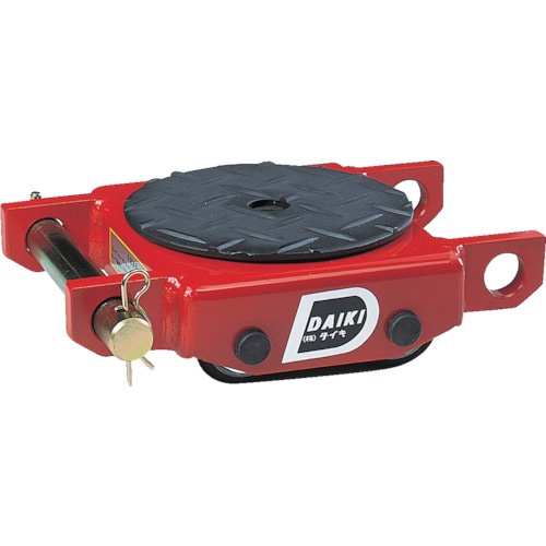 トラスコ中山 ダイキ スピードローラー低床型ウレタン車輪2ton(ご注文単位1台)【直送品】