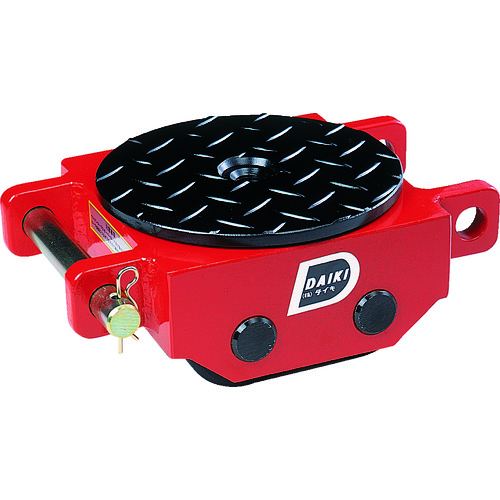 トラスコ中山 ダイキ スピードローラ低床ダブル型ウレタン車輪5ton(ご注文単位1台)【直送品】