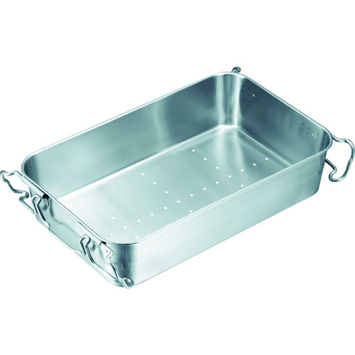 トラスコ中山 IKD エコクリーン ストッパー付給食バット 運搬型 穴明(ご注文単位1枚)【直送品】