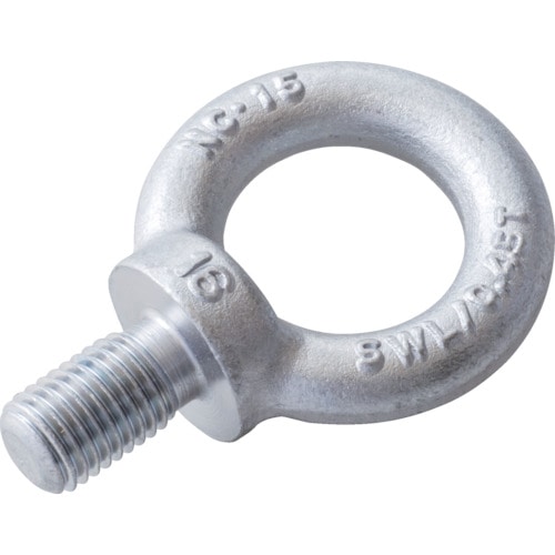 トラスコ中山 NANIWA アイボルト クリスタルコート M8(ご注文単位1個)【直送品】