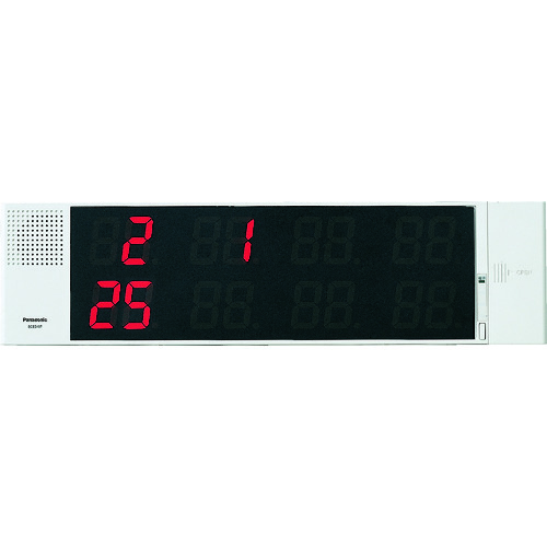 トラスコ中山 Panasonic サービスコール副表示器(可変表示タイプ)（ご注文単位1台）【直送品】