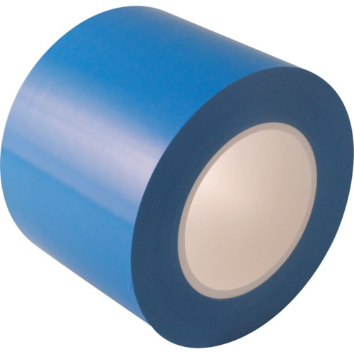 トラスコ中山 日東エルマテ ラインテープE-CR(BC) 0.16mm×100mm×50m 青(ご注文単位1巻)【直送品】