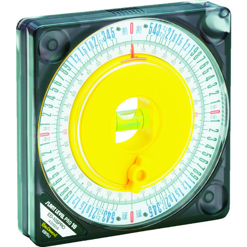 トラスコ中山 エビスダイヤモンド 勾配計 スラントレベル・プロ10 ED-10SPRO ブラック(ご注文単位1個)【直送品】