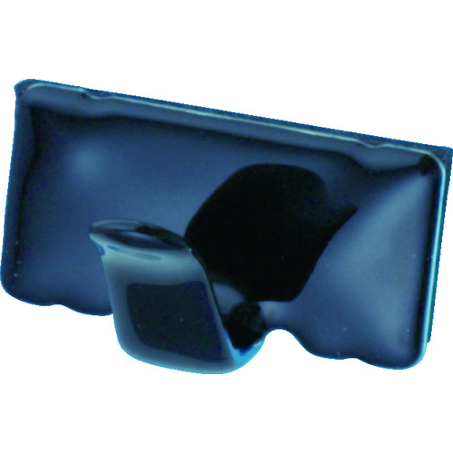 トラスコ中山 カメダ 配線止め具 ハイステッカー (100個入) 黒 381-0704(ご注文単位1袋)【直送品】