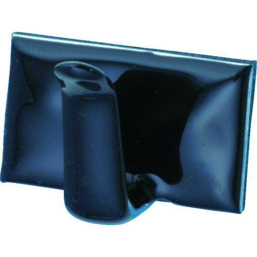 トラスコ中山 カメダ 配線止め具 ハイステッカー (100個入) 黒 381-0712(ご注文単位1袋)【直送品】