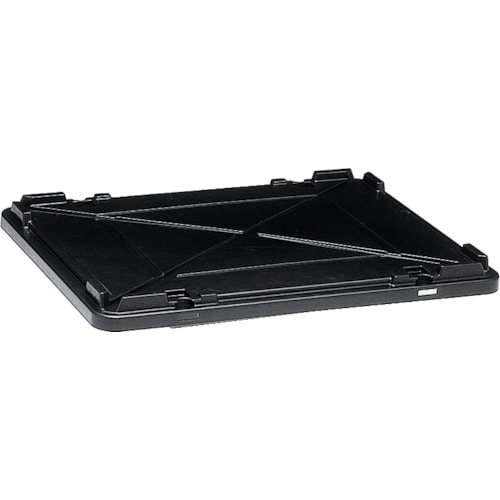 トラスコ中山 天昇 導電性コンテナ 674038 テンバコED-Tフタ(ご注文単位1枚)【直送品】