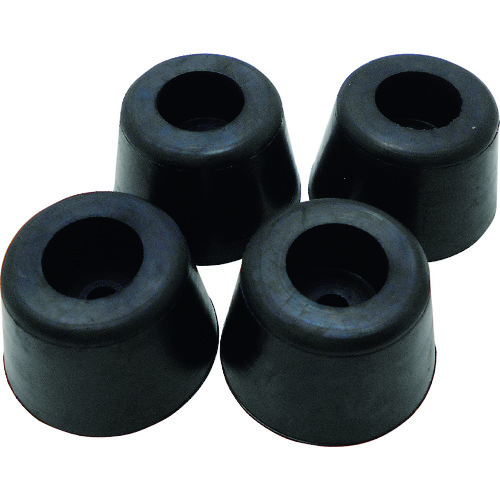 トラスコ中山 WAKI ネジ止ゴムクッション EGC-008 4個入り(ご注文単位1袋)【直送品】