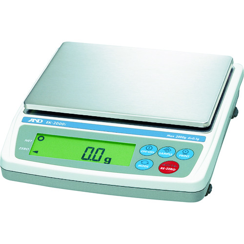 トラスコ中山 A&D パーソナル電子天びん0.1g/2000g(ご注文単位1台)【直送品】