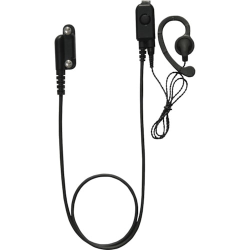 トラスコ中山 八重洲無線 イヤホン付タイピンマイク(A)(ご注文単位1個)【直送品】