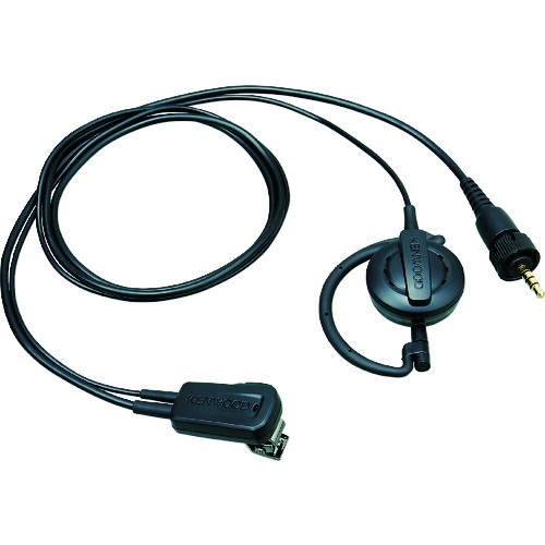 トラスコ中山 ケンウッド イヤホン付きクリップマイクロホン(ライトユース) 819-3831(ご注文単位1個)【直送品】