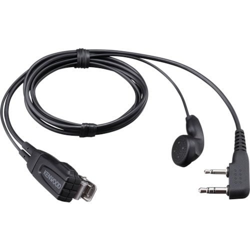 トラスコ中山 ケンウッド イヤホン付きクリップマイクロホン 244-7861(ご注文単位1個)【直送品】